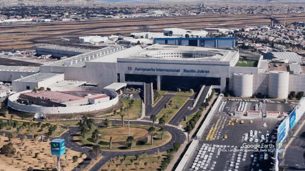 Aeropuerto Internacional de la Ciudad de México AICM Benito Juárez Terminal 2