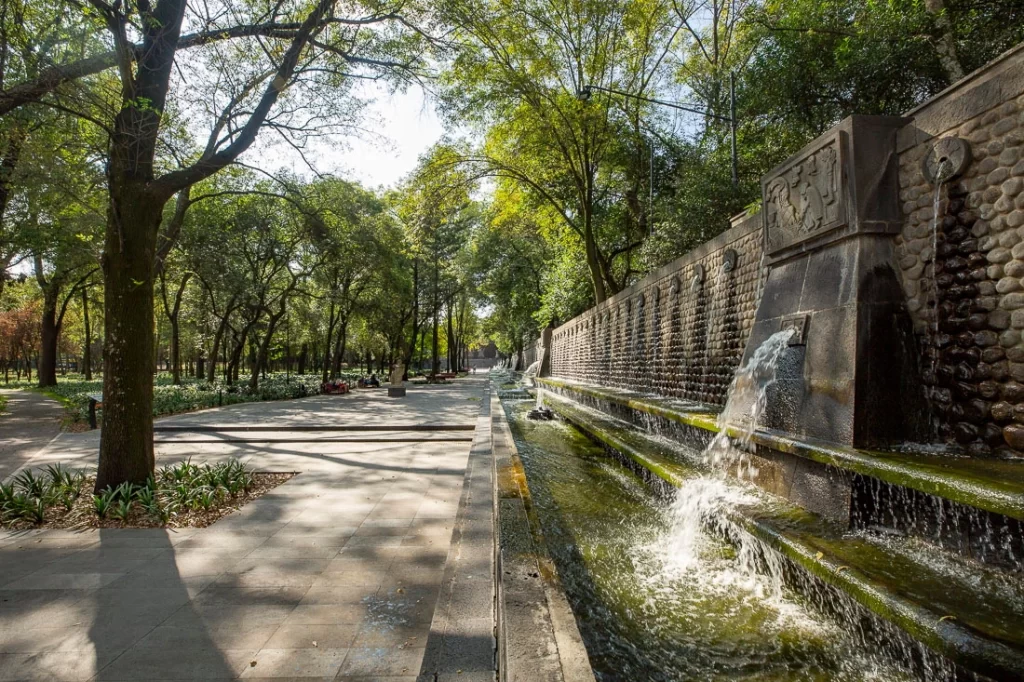 Parque de Chapultepec, primera sección, Ciudad de México CDMX. Fotografía por © Kiko Kairuz 2024