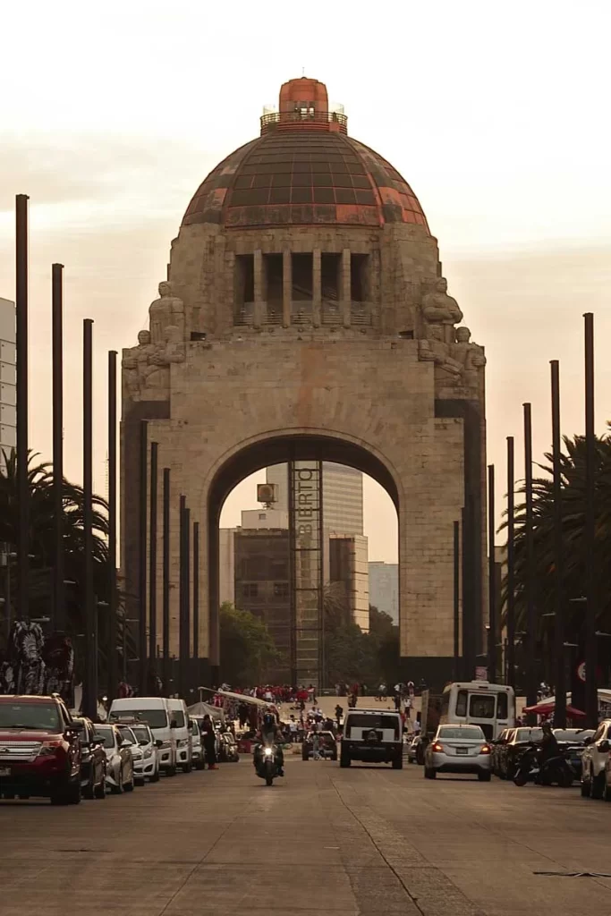 Monumento a la revolución, Ciudad de México.